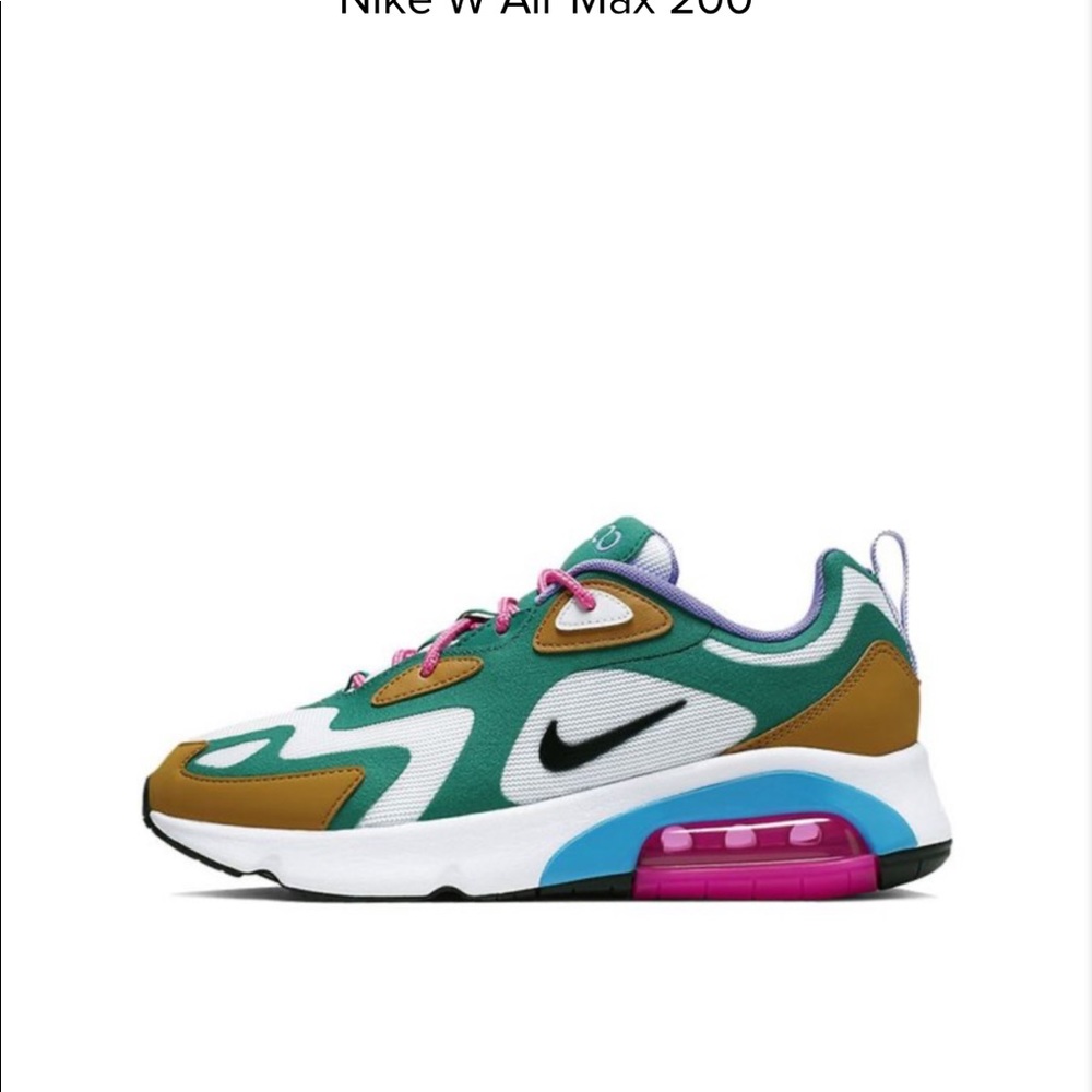 NIKE Air Max 200 in Mystic Green